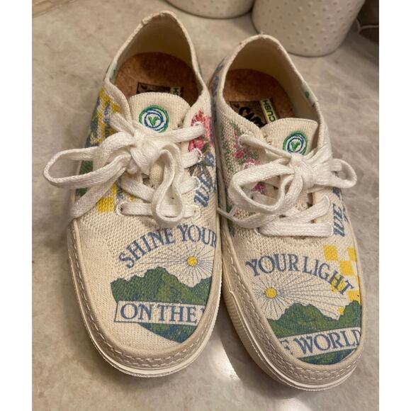 Vans circle vee Eco Theory shoes 7-1/2 NEW - Picture 1 of 10